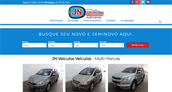 Desktop Screenshot of jnveiculos.com.br